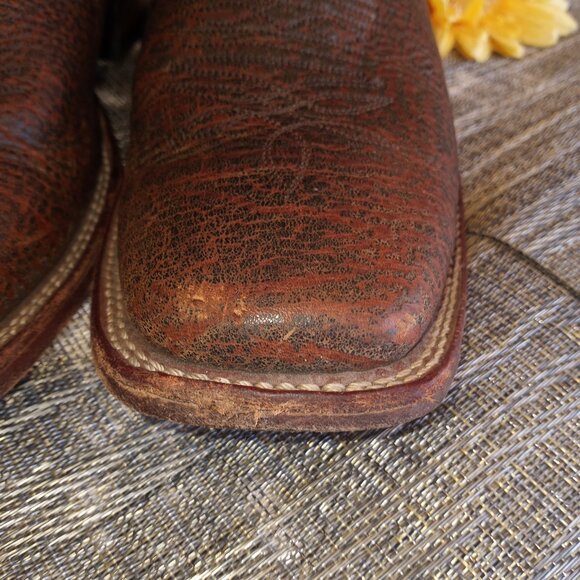 Boulet men's cowboy boots men's 8.5E (wide) - Picture 11 of 16